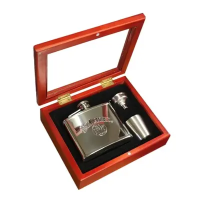 Jack Daniel's Hip Flask and Accessories Gift Set