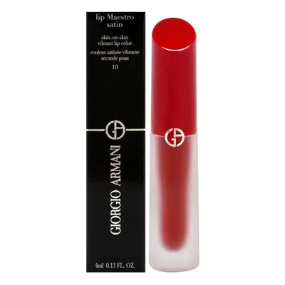 Lip Maestro Satin Long-Lasting Lipstick - In Love by Giorgio Armani for Women - 0.13 oz Lipstick