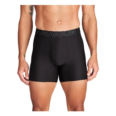 UA Performance Tech Mesh Boxerjock 6in Pack Black Solid - Core Pa