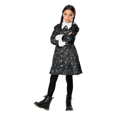 Rubie's Girl's The Addams Family Classic Wednesday Addams Costume Dres