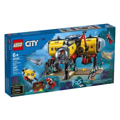 LEGO City Ocean Exploration Base Playset with Submarine Underw