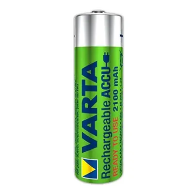 Varta 567061011111Â Â Pack of 10Â Rechargeable Batteries AA (2100Â mAh), Green