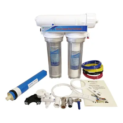 Finerfilters Stage Aquarium Reverse Osmosis Unit For Marine, Tropical and Discus Fish (50 GPD)