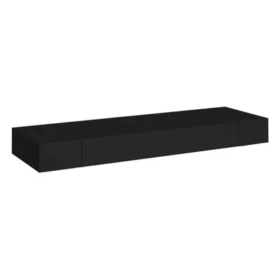 vidaXL Floating Wall Shelf with Drawer Wall Mounted Storage Display Racks