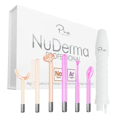 NuDerma Professional Skin Therapy Wand - Portable Skin Therapy Machine