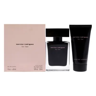 Narciso Rodriguez Narciso Rodriguez For Women Pc Gift Set 1oz EDT Spray, 1.6oz Body Lotion