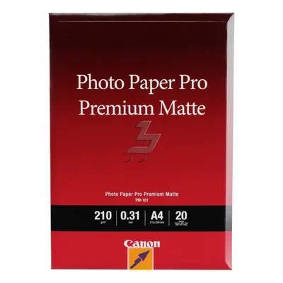 CANON 8657B005 Pro Premium PM-101 - Smooth matte photo paper - micron A4 (210 x mm) - g