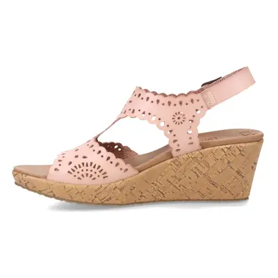 Skechers Women's Beverlee-Easy to Adore Wedge Sandal Blush