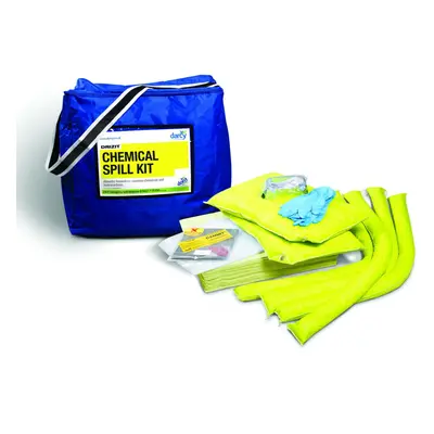 Certikin Spill Kit - Small - Includes Pads, Socks, Cushions, Slab, Disposable Bag & Tie, Gloves 