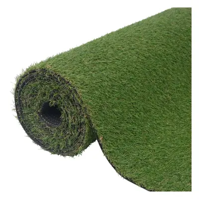 (1 x m) vidaXL Artificial Grass Green Fake Fresh Turf Synthetic Grass Mat Multi Sizes