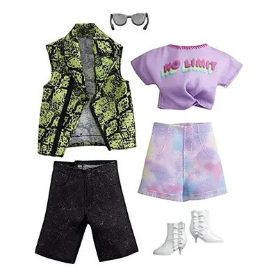 Barbie Fashion Pack with Outfit & Accessory Doll & Each for Ken Doll, Gift for to Year Olds