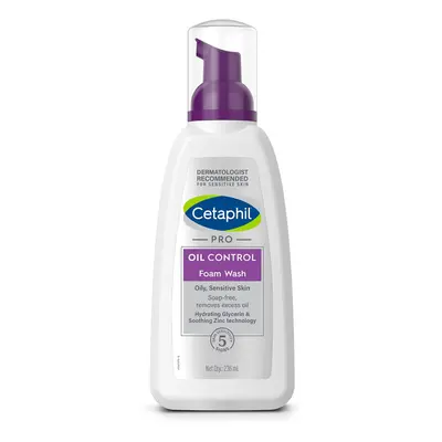 Cetaphil PRO Oil Control Foam Face Wash for Acne & Oily Prone Skin