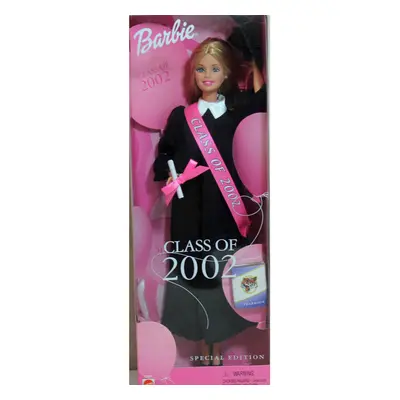 Barbie Class of Special Edition Doll w Black Grad Gown (2001)