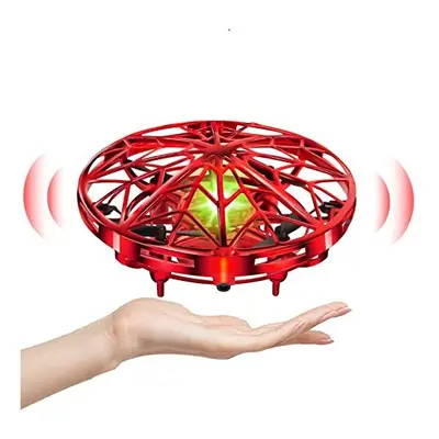 UFO Mini Drone for Kids Hand Controlled Induction Levitation Rechargeable Flying Toy with LED In