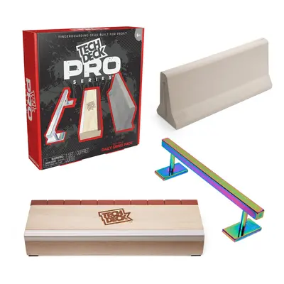 TECH DECK Pro Series Daily Grind Pack with Obstacles Built for Pro