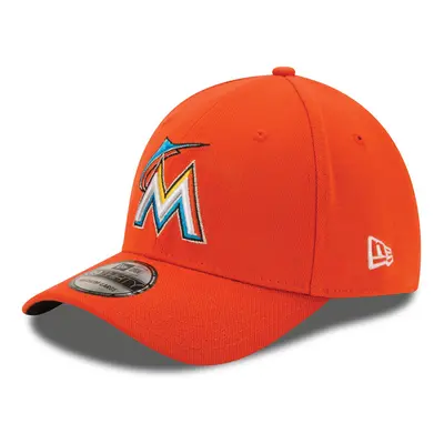 MLB Miami Marlins Team Classic Road 39Thirty Stretch Fit Cap Orange