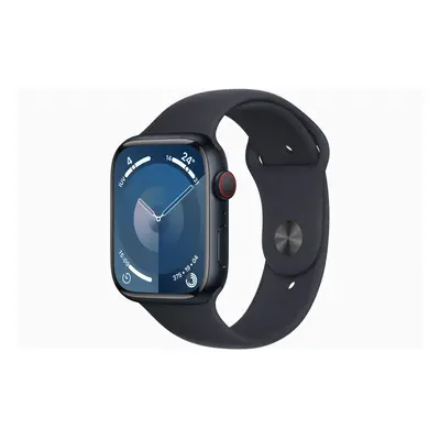 APPLE WATCH SERIES MRHR3QL/A 41MM MIDNIGHT ALUMINIUM CASE WITH MIDNIGHT SPORT BAND S/M CELLU