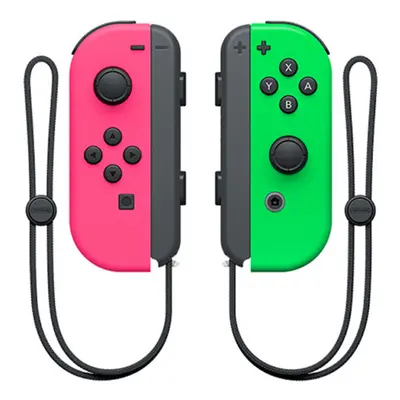 (Pink/ Green) Wireless Controller L/R Pair Compatible For Nintendo Switch Joy-Con