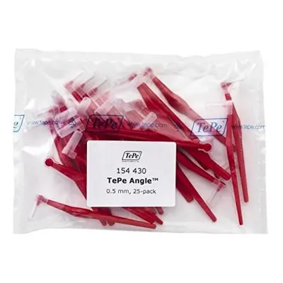 TePe Interdental Brushes Angle Red 0.5 mm Pack of