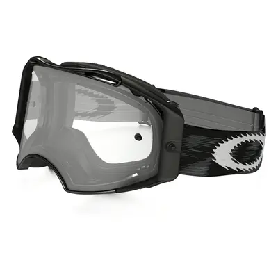 Oakley Airbrake MX Goggles Jet Black Speed FrameClear Lens