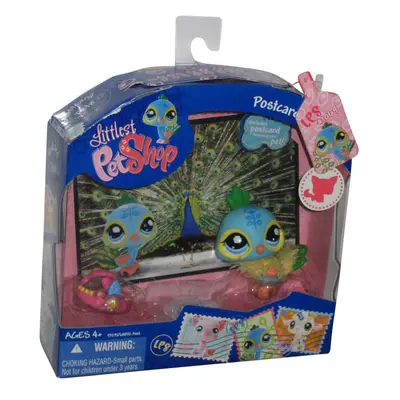 Littlest Pet Shop Series Postcard Pets Peacock