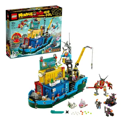 LEGO Monkie Kid: Monkie Kids Team Secret HQ Building Kit (1