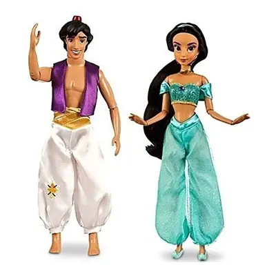 Classic Aladdin and Princess Jasmine Doll -- 12'' H by Aladdin Jasmine