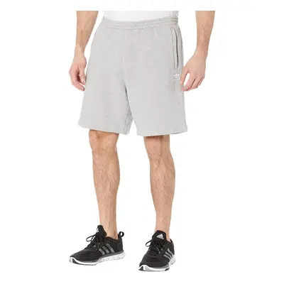 adidas Originals Men's Trefoil Essentials Shorts Medium Grey Heather