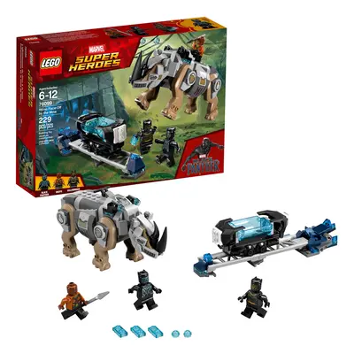 LEGO Marvel Super Heroes Rhino Face-Off by the Mine Building Kit