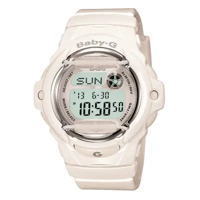 Casio Women's Baby G Quartz Watch with Resin Strap White 23.4 (Model