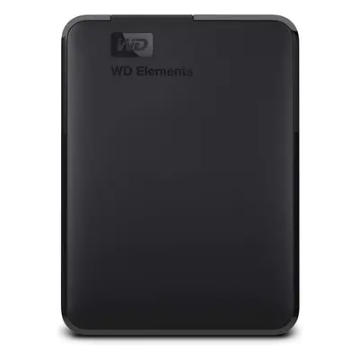 WD TB Elements Portable External Hard Drive - USB 3.0, Black