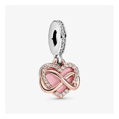 Pandora Sparkling Infinity Heart Dangle Charm