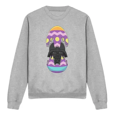 (M, Sport Heather) Star Wars Unisex Adult Bad Egg Darth Vader Sweatshirt