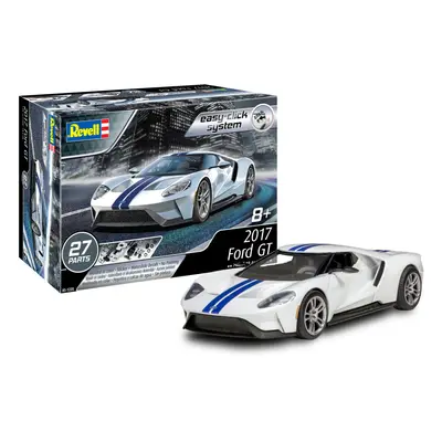 Revell 2017 Ford GT Model Car Kit 1:24 Scale 27-Piece Skill Level Plastic Easy-Click Model Build