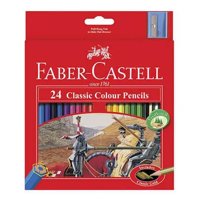 (24pk) Faber-Castell Coloured Pencil Classic