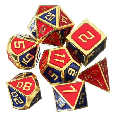 () 7Pcs Polyhedral Dices Set for Dungeons Dragons D20 D12 D10 D8 D6 D4 Games +Storage Pouches Ba