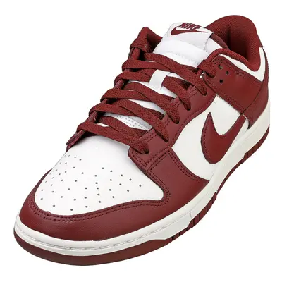 (8) Nike Dunk Low Retro Mens Fashion Trainers in White Redwood