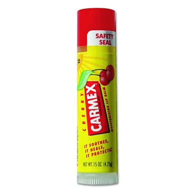 Carmex Moisturizing Lip Balm Cherry 015oz Pack of