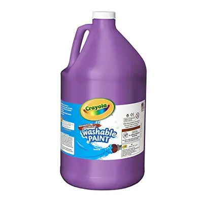 Crayola Washable Paint For Kids Violet Gallon Kids Arts And Crafts Supplies Non Toxic Bulk