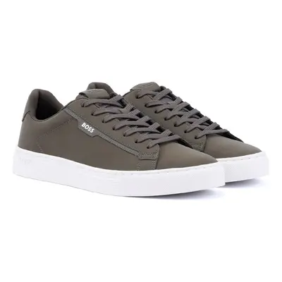 (Green, (Adults')) Boss Rhys Tennis Men's Dark Green/White Trainers