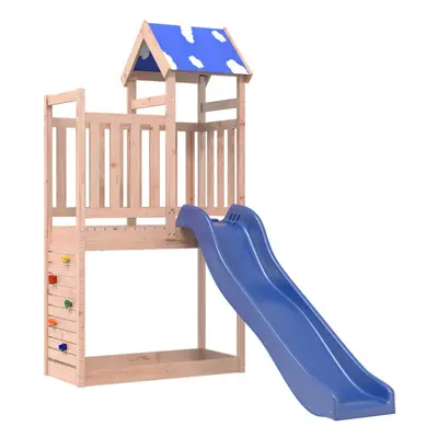 (solid douglas wood) vidaXL Outdoor Playset Garden Playhouse Kids Playground Solid Wood Douglas