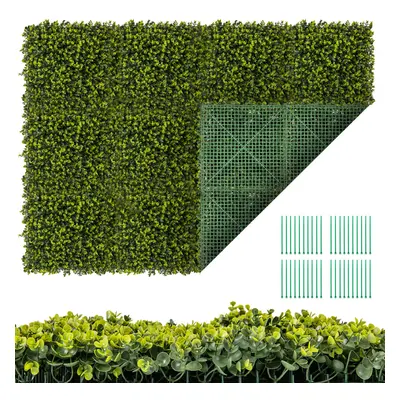 12 Pieces x cm Artificial Hedge Boxwood Panels w/ 7cm Thickness