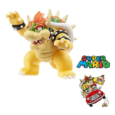 39 In Super Mario Bros Bowser Pvc Action Figure Model Toy Rare Kids Collection