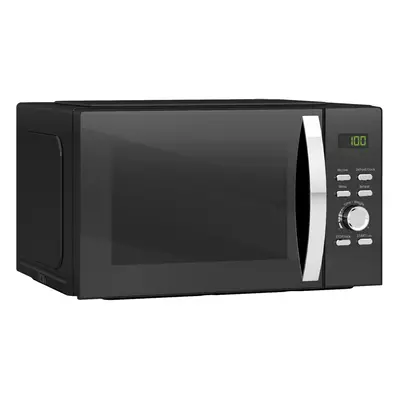 HOMCOM 23L 800W Microwave Oven with Digital Display, Auto Cook, Black