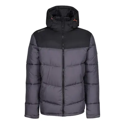 (S, Iron/Black) Regatta Mens Regime Insulated Padded Jacket