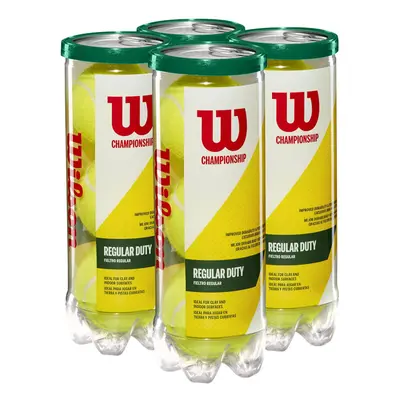 WILSON Sporting Goods Champ RD Tennis Ball - Can Pack Yellow Can Pack Balls WRT100304