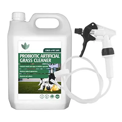 Enviro Works - Artificial Grass Cleaner - Litre - Probiotic Formula - Pet Urine Odour Remover - 