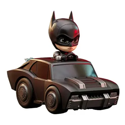 Hot Toys The Batman Cosbaby Mini Figure Set Batman & Batmobile - CM