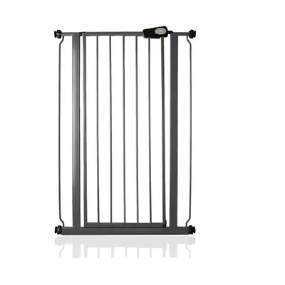 (Slate Grey, 68.5cm - 75cm) Safetots Extra Tall Pressure Fit Gate