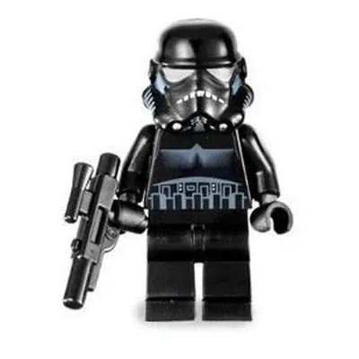 LEGO Star Wars Minifigure - Black Shadow Trooper with Blaster Gun (200